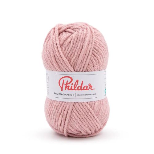 Phil Imaginaire¿6 ¿ Phildar ¿ Laine Épaisse Cocooning. Color : Porcelaine