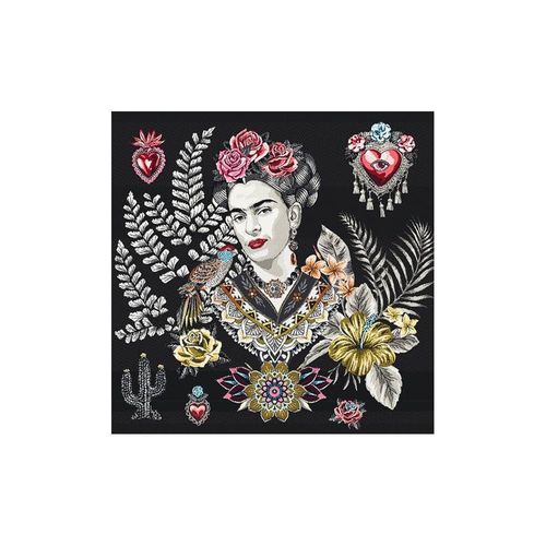 Tissu Carré Jacquard 48x48 Cm Artista