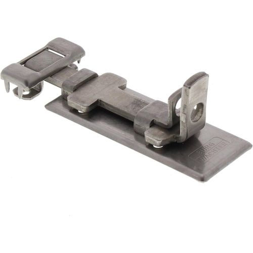TEPPC-BURG-WÄCHTER, Verrou de sécurité Pour Portes Encastrées ou Planes en Acier Inoxydable, R 80 Ni SB