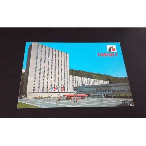 Carte Postale Norvege Bergen Fantoft En L'état Sur Les Photos