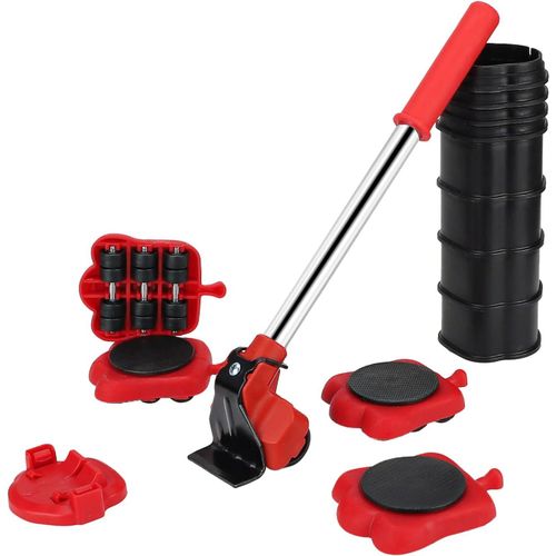 ASFASFq-Kit de Deplace Meuble a Roulette 14 Pièce Leve Meuble Lourd Élévateur de Meubles Furniture Lifter Set pour Sofa Machine à Laver Garde-Robe Réfrigérateur Piano