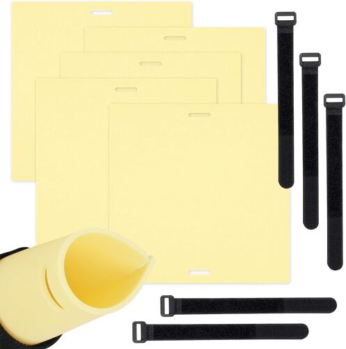 5 X Synthetic Tattoo Skins, 15 X 15 X 0.2 Cm, Practical Silicone Tattoo Skin With Strap, Synthetic Skin For Tattoo Supplies 