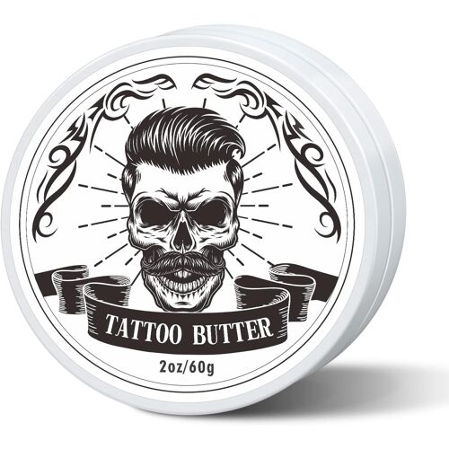 Crème De Soin Au Beurre De Tatouage,Baume De Soin Pour Tatouage,Avant,Pendant,Après Le Processus De Tatouage,Sûr,Crème De Soin Naturelle Pour Tatouage-56,7 G 