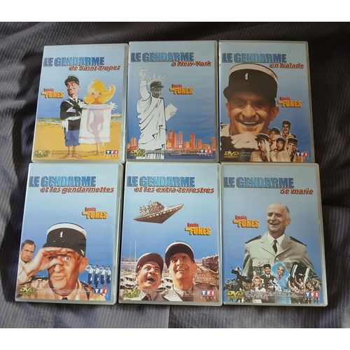 Lot De Dvd - L'Intégrale "Le Gendarme" En 6 Dvd Séparés