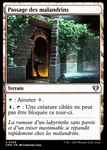 Passage Des Malandrins - Magic - Commander Masters - U - 426