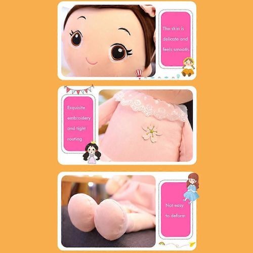 Mignon 40cm exquis poupée de chiffon jouet pour les filles,cadeau d'oreiller de sommeil doux,décoration de chambre