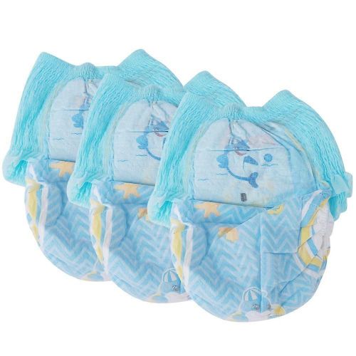 Couches De Natation Pour Bébé Couche Pour Nourrisson Imperméable Réutilisable 3pcs Pour Nouveau-Né Xxl 15kg+