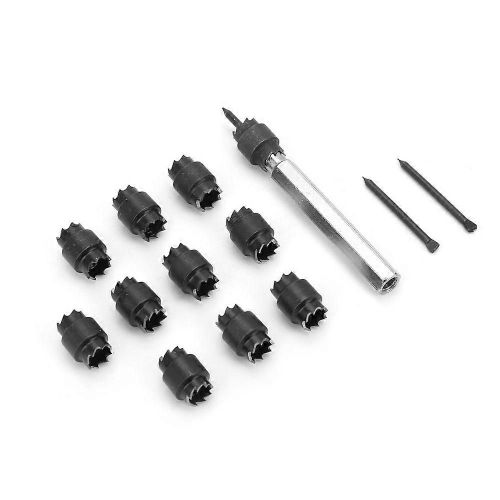 3/8 '' HSS Double Face Rotary Spot Weld Cutter Drill Remover Kit d'outils - 13pcs