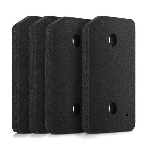 Lot de 4 filtres pour sèche-linge Miele T1 9164761 Remplacement pour sèche-linge Miele T1 fin/grossier 207 x 157 x 30 mm
