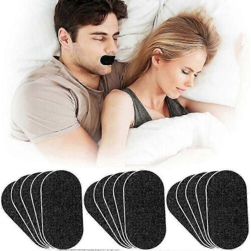 Bande Buccale 60x Pour Dormir,Bandes De Sommeil Anti-Ronflement,Bande Orale Pour L'aide Au Ronflement,Aide À Développer L'habitude De Respiration Nasale 