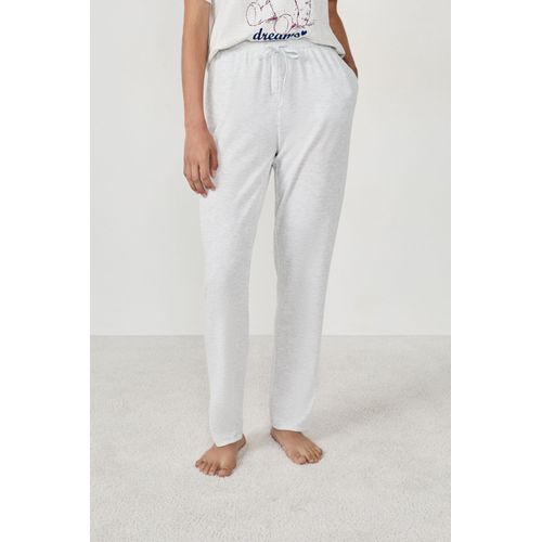 Pantalon De Pyjama - Dovy - S - Gris Pale - Femme - Etam