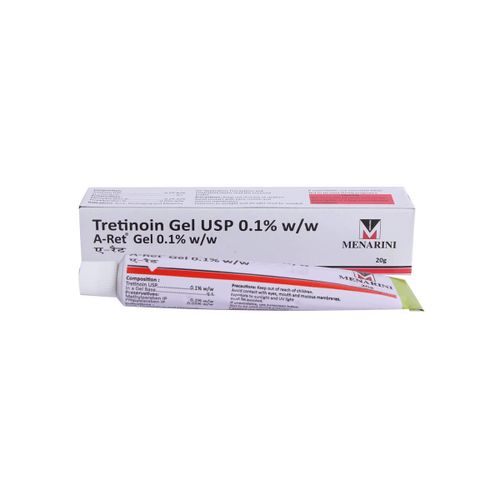 A-Ret 0.1% Gel, 20gm Each (Pack Of 2) 