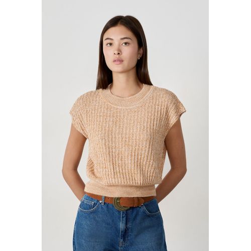 Pull Manches Courtes - Lunedi - M - Naturel - Femme - Etam