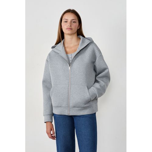 Sweatshirt À Capuche - Jeje - Xs - Grey - Femme - Etam