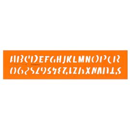 Minerva Trace Lettres Okay N°8 Matière Biosourcée Orange