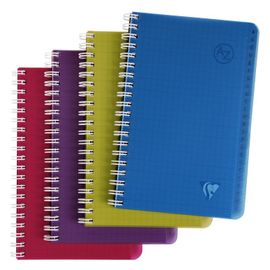 Clairefontaine Répertoire Linicolor Spirale 110 X 170 Mm 100 Pages Q 5x5 Coloris Intense Aléatoire