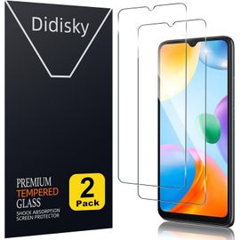 Lot De 2 Protecteur Verre Trempé Pour Xiaomi Redmi 10c 6.71''(Pas Pour Redmi 10a,Redmi 10 5g,Redmi 10 2022), Film Protection Écran, Résistance Aux Rayures, Dureté 9h, Pas De Bulles[Tre891008]