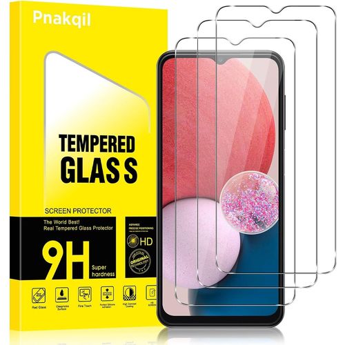Lot De 3 Verre Trempé Pour Samsung Galaxy A13/A32 5g/A13/A23/A12 4g, Protection Écran Hd Transparent Dureté 9h Glass Film Pour Samsung A12, Sans Bulles Anti-Rayures[Tre891205]