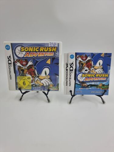 Jeu Nintendo Ds Sonic Rush Adventure En Boite, Complet (Boite Nl Jeu Disponible En Fr)