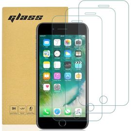 Verre Trempé Compatible Iphone 8 Plus, Iphone 7 Plus, Iphone 6s Plus, [Lot De 3] Protection D'écran Pour Iphone 6 Plus [Extrêmement Résistant Aux Rayures] [Facile À Installer][Tre892672]