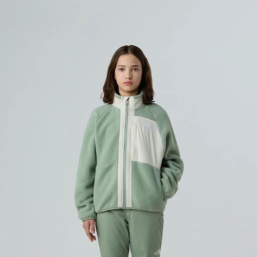 The North Face Veste En Polaire Zippée Yumiori Pour Fille Slate Moss-White Dune Taille S Female