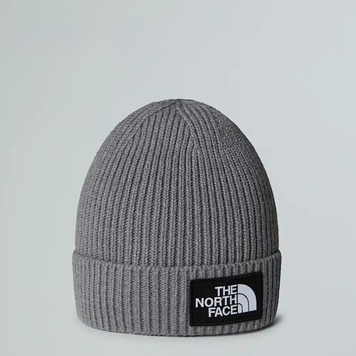 The North Face Bonnet À Revers Et Logo Carré Tnf Pour Enfant Tnf Medium Grey Heather Taille Taille Unique Male
