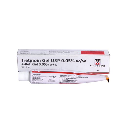 A-Ret 0.05% Gel, 20gm Each (Pack Of 2) 
