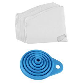 50Pack 100 micromètres de filtres à peinture avec 1 entonnoir