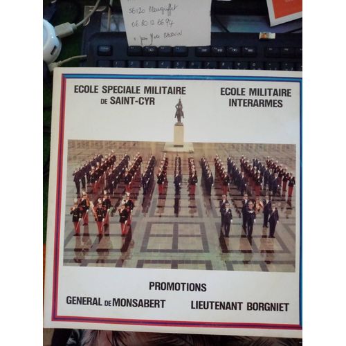 Promotions Général De Monsabert & Lieutenant Borgniet - Ecole Spéciale Militaire De Saint-Cyr