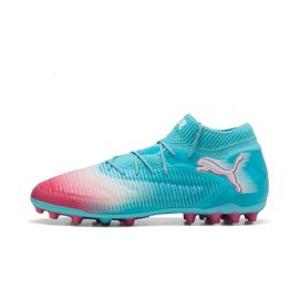 Chaussures Puma Future 8 Ultimate Rescharge Mg Football Boots Unisex Hero Bleu/blanc/sunset Rose
