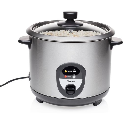 CFRX-Cuiseur à riz, 1,5 L, riz pouvant accueillir jusqu'à 10 personnes sans le brûler, avec fonction maintien au chaud, 500 W, noir, acier inoxydable, RK-6127