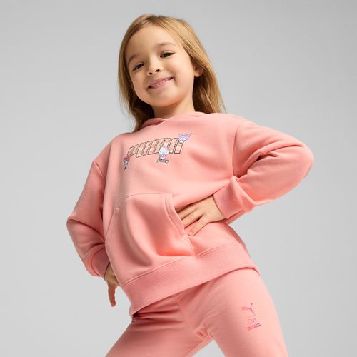 Hoodie Décontracté Puma X Hello Kitty And Friends Enfant, Vêtements, Rose Fruit, 4-5y
