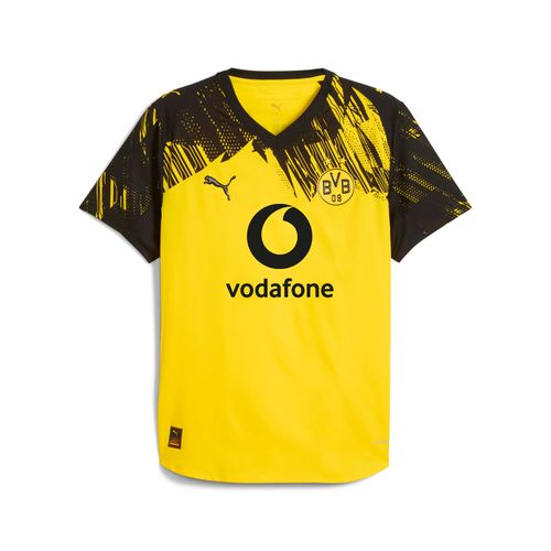 Puma Maillot Authentic Home Borussia Dortmund 25/26 Homme, Sport, Faster Jaune/Noir, Xl