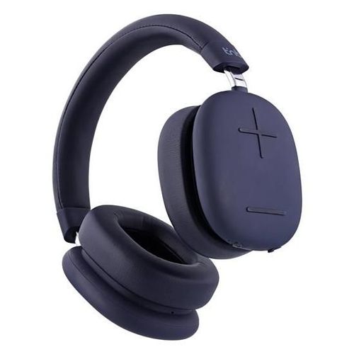 T'nB BOUNCE - Écouteurs avec micro - circum-aural - Bluetooth - sans fil, filaire - Suppresseur de bruit actif - jack 3,5mm - isolation acoustique - bleu