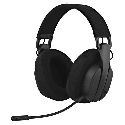 T'nB ACTIVLIGHT - Micro-casque - sur-oreille - fréquence/Bluetooth radio de 2,4 GHz - sans fil, filaire - jack 3,5mm, USB-A, USB-C - noir