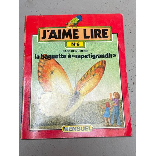 J’Aime Lire N6, La Baguette À Rapetigrandir