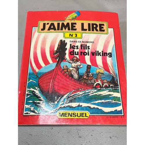 J’Aime Lire, Numéro 3 Intitulé Les Fils Du Roi Viking