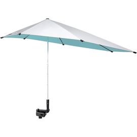 Upf 50+ Parapluie De Plage Réglable En Hauteur Parapluie De Chaise Réglable Avec Pince Universelle Pour Chaise De Plage Chariot De Golf Fauteuil Roulant Poussette Patio
