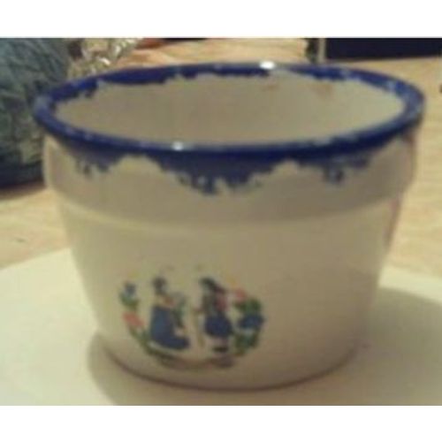 Bibelot - Cache Pot / Vide Poche - En Porcelaine