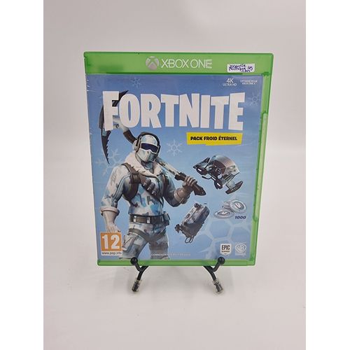 Jeu Xbox One Fortnite Pack Froid Éternel En Boite, Sans Notices (Jaquette Légèrement Abîmée)