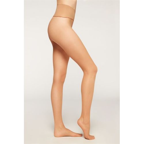 Calzedonia Collants Transparents 20 Deniers Invisibles Femme Nude 6 Taille M