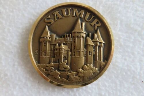 Ancienne Médaille Bronze Saumur Château/3 A