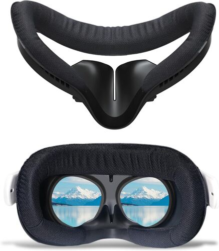 Compatible Avec Les Accessoires Vr Oculus Quest 2, Coussinet De Protection En Mousse Respirante Pour Meta Quest 2, Coussin Confortable De Rechange Pour Le Visage Vr