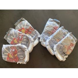 Lot De 6 Sous-Vêtements De Nuit Absorbants Pour Garçon Disney Marvel 4-7 Ans/17-30 Kg Huggies Drynites