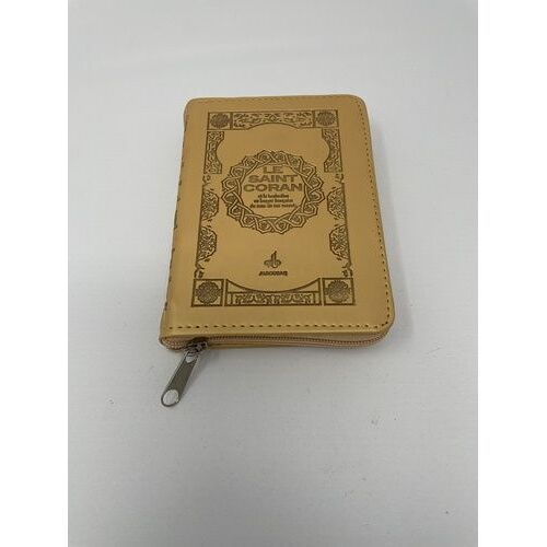 Saint Coran Français Pochette (11 X 15 Cm) - Couverture Or
