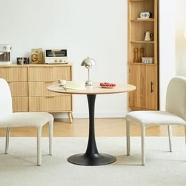 Table À Manger 4 Personnes Ronde En Bois