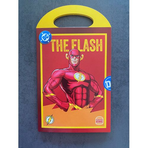 Set avec figurine Flash Burger King