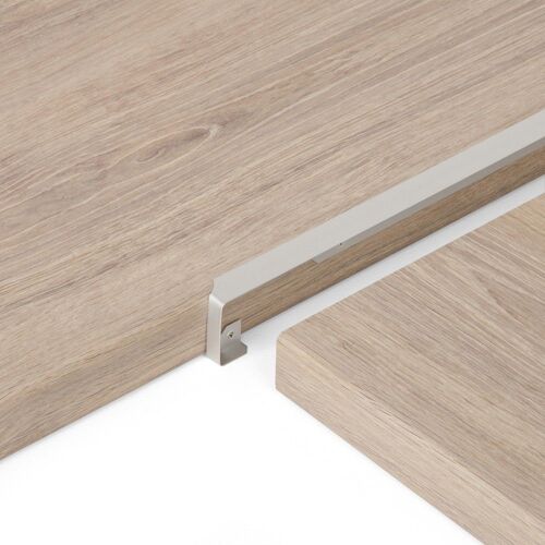 Profil de jonction d'angle aluminium L.67 x l.3.8 cm