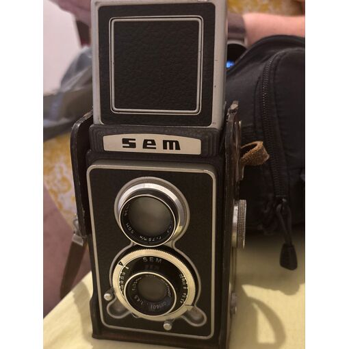 Appareil Photo Argentique SEMFLEX Orec (1975) Avec Flash Agfa & Sacoche