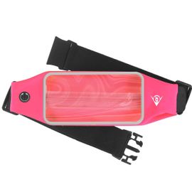 Sac banane de sport Étanche pour Smartphone Ajustable 51-71cm Dunlop Rose